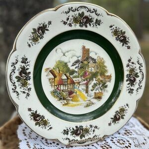 Vintage Wood & Sons England Ascot service plate